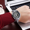 Fashionable watch strap stainless steel, quartz watches, wish