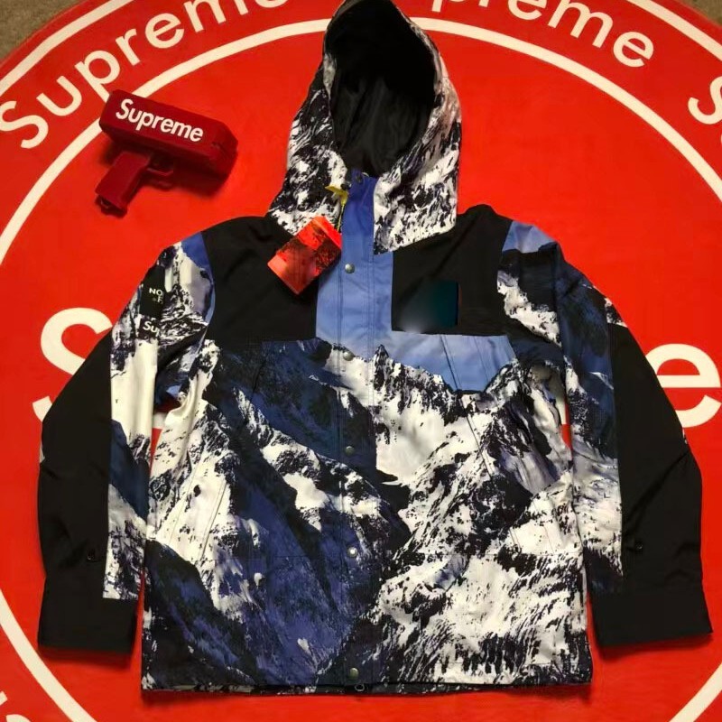 High-End Quality Tn96 North Face Outdoor Jacket with Map, Snow Mountain, Night, Paisley Pattern, Green Soldier, White Soldier Design
