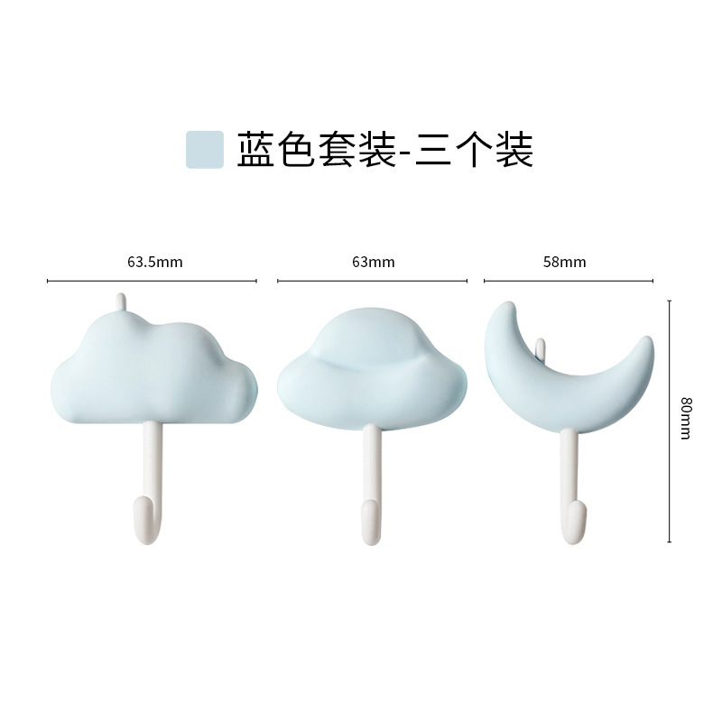 強力フック、パンチフリー粘着フック、痕跡のない粘着壁耐荷重フック、バスルームとキッチン用の高品質強力粘着ステッカー|undefined