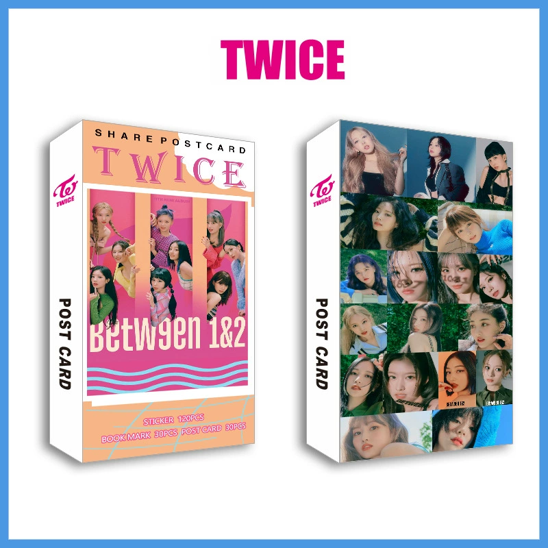 Got7 TWICE TIYZ 30 LOMO Карта 120 наборов нашивок в наличии