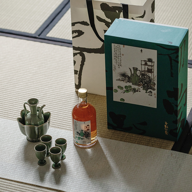 靜道 仿宋執壺溫酒壺溫酒器燙酒壺日式青梅酒黃酒煮酒器酒具套裝