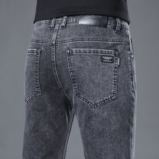 [Xintang Denim] Explosive Spring and Autumn New Jeans Men's Slim Fit Straight Stretch Youth Denim Men's Pants