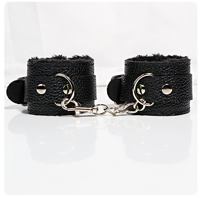 Adult Bondage Kit with Hand and Foot Cuffs, Neck Cuff, Eye Mask and Nipple Clamps — detail image 28