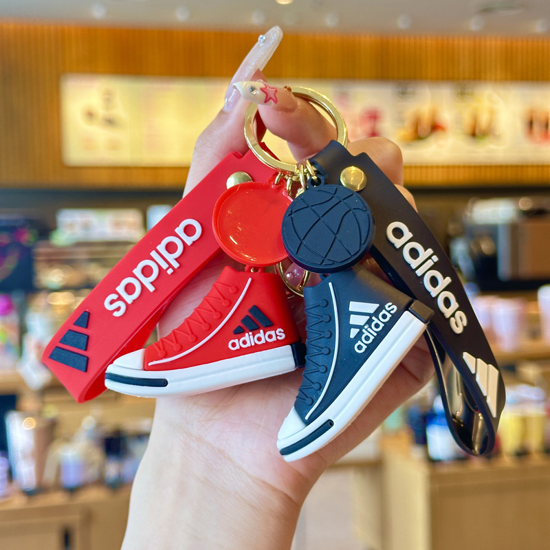 Adidas Keychain Backpack Bag Pendant Mini AJ Keychain Nike Simulation Shoes Foreign Trade Three-dimensional Shoes