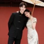 婚礼宴会男士立领西服