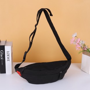 Fashion Crossbody Chest Bag Canvas Casual Bag 2025 New Trendy Casual Sports Niche Stylish Waist Bag
