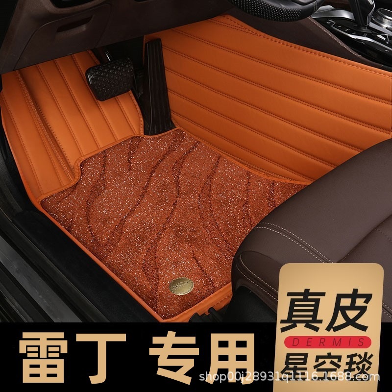 雷丁乐途 D50 D70 COCO 小王子小骑士欧陆专用新能源电动汽车脚垫