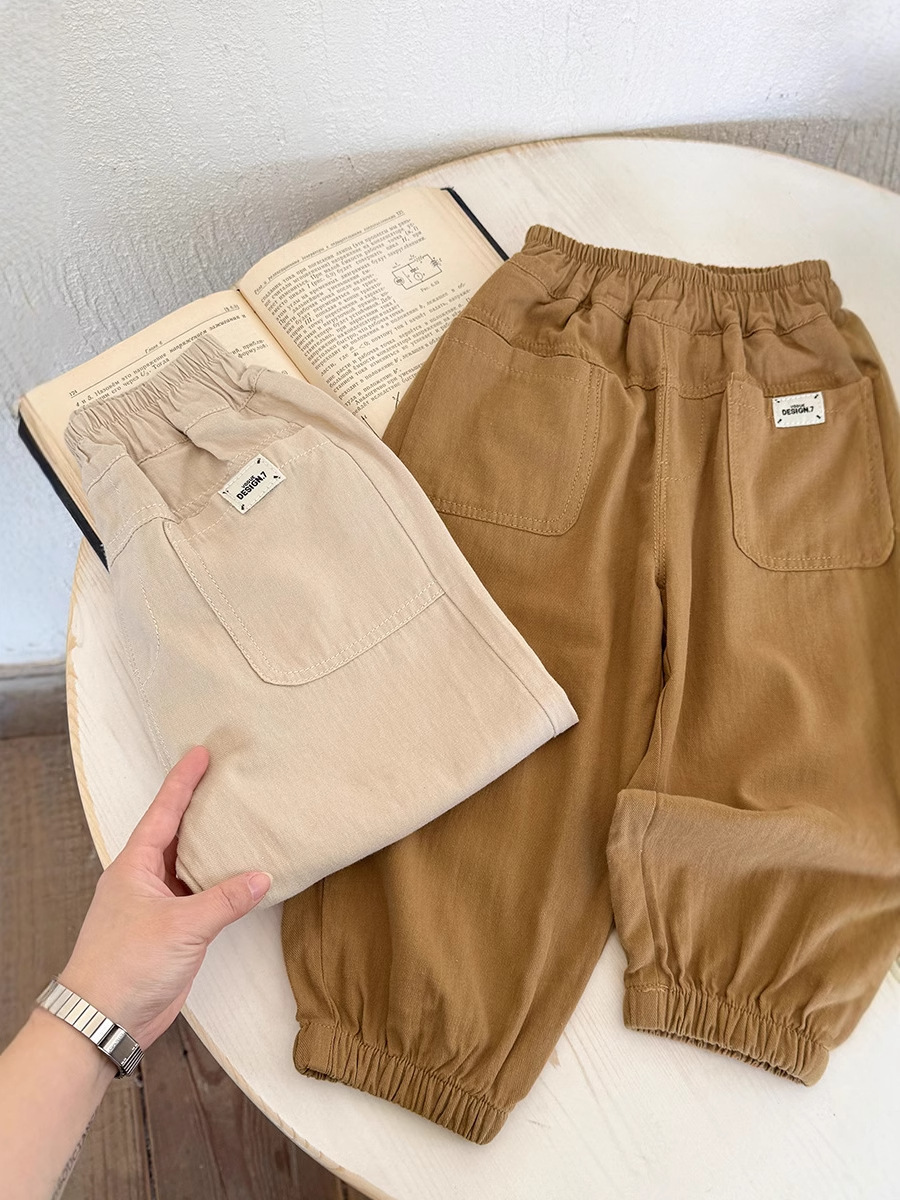 7904 pantalones anti-mosquitos para niños 2025 nuevos pantalones casuales de verano para niños pantalones con aire acondicionado para bebés de verano para niños image 4