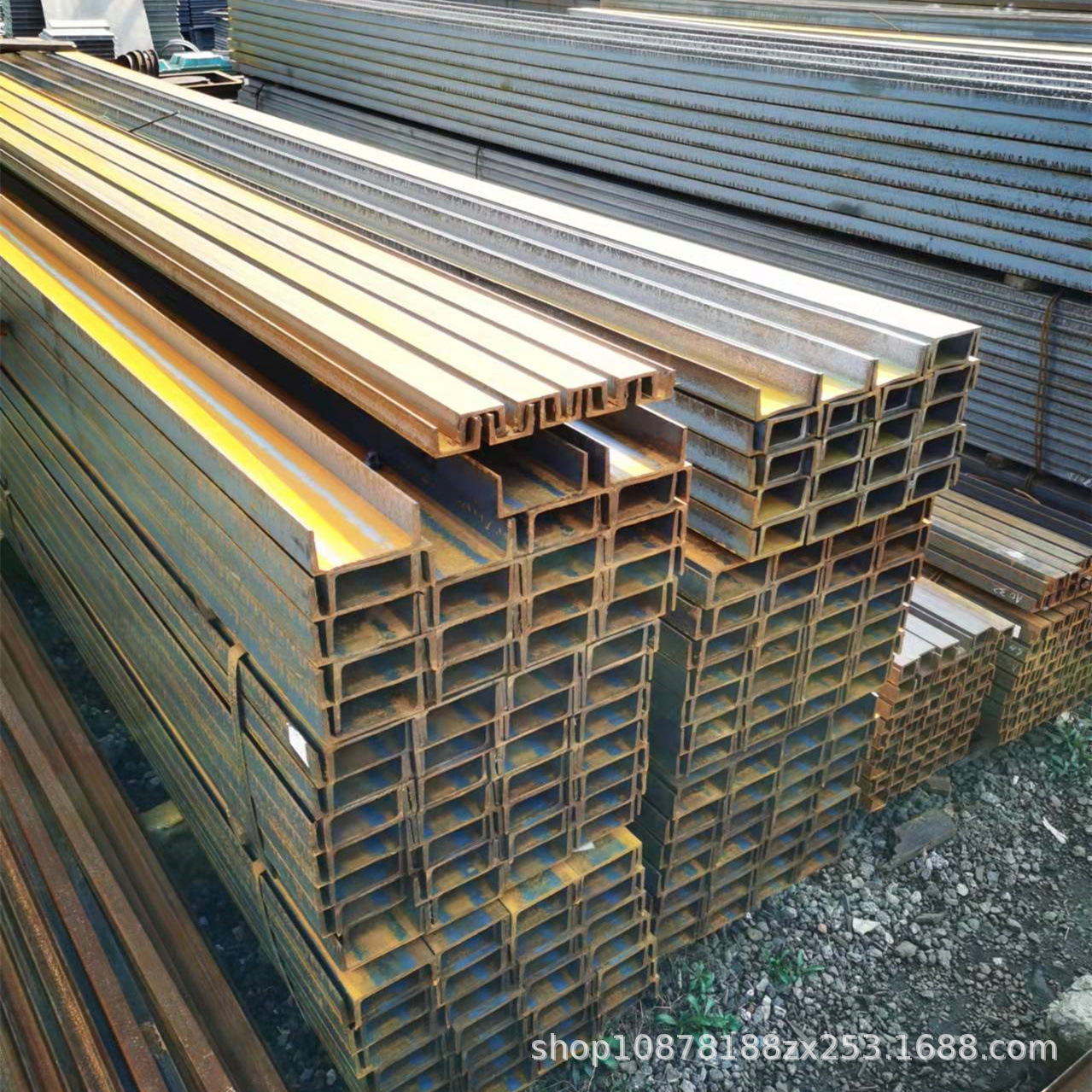 热镀锌槽钢u型钢10号阁楼搭建q235南宁材质电力工程建筑装饰厂家