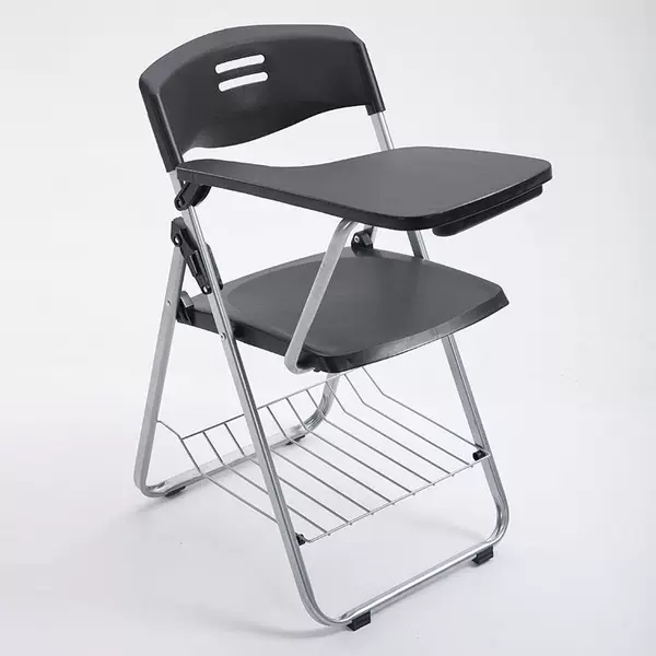 2026 Summer Chinese-Style Armless Foldable Plastic Backrest Steel Frame Training Office Home Comfortable Computer Chair