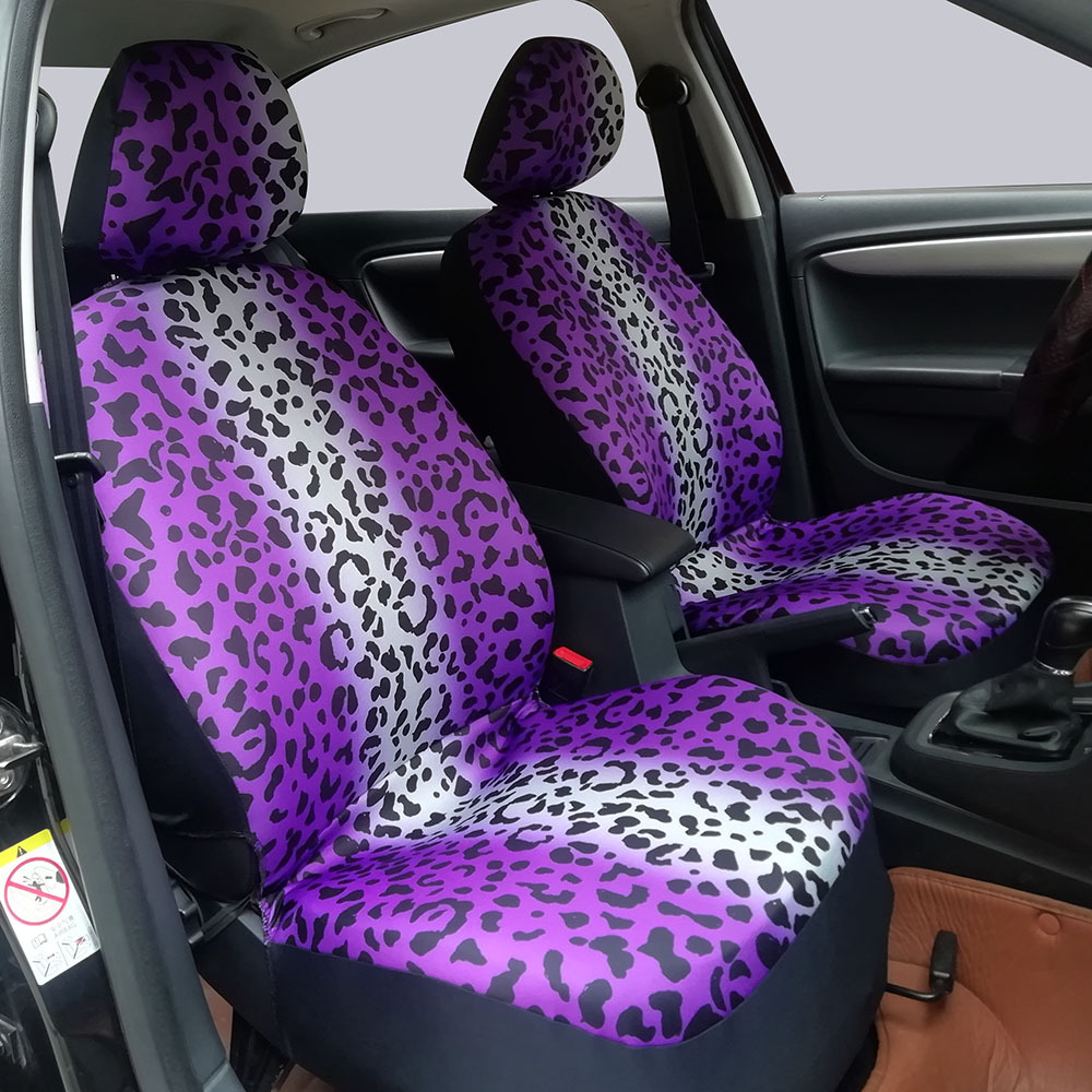 Amazon's Best-Selling Leopard Print Digital Printing All-Inclusive Car Seat Cushion Cover Four-Season Universal Seat Cover Supplies
