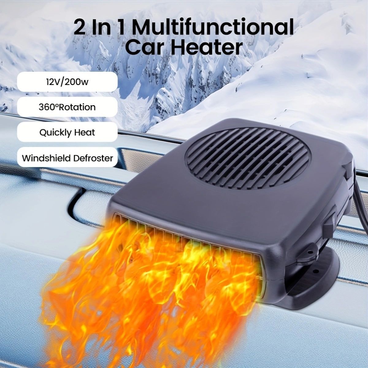 Digər kiçik elektrik cihazlar, Qìchē Car Heater - 32412v
