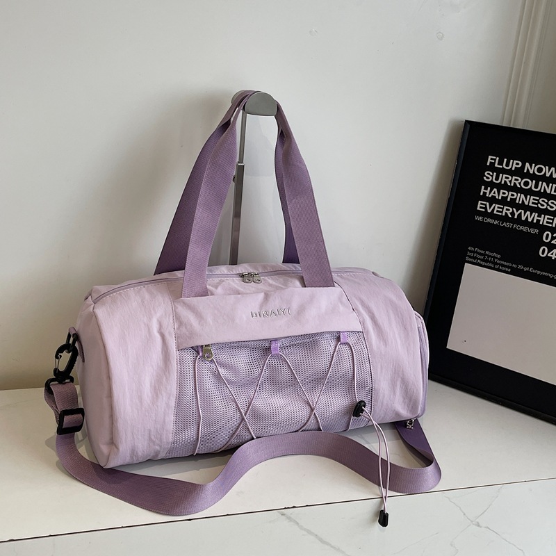 Bolsa de ejercicios para damas nueva separación seca y húmeda al aire libre bolsa de viaje de almacenamiento de gran capacidad bolsa de ejercicios deportivos mochila image 8