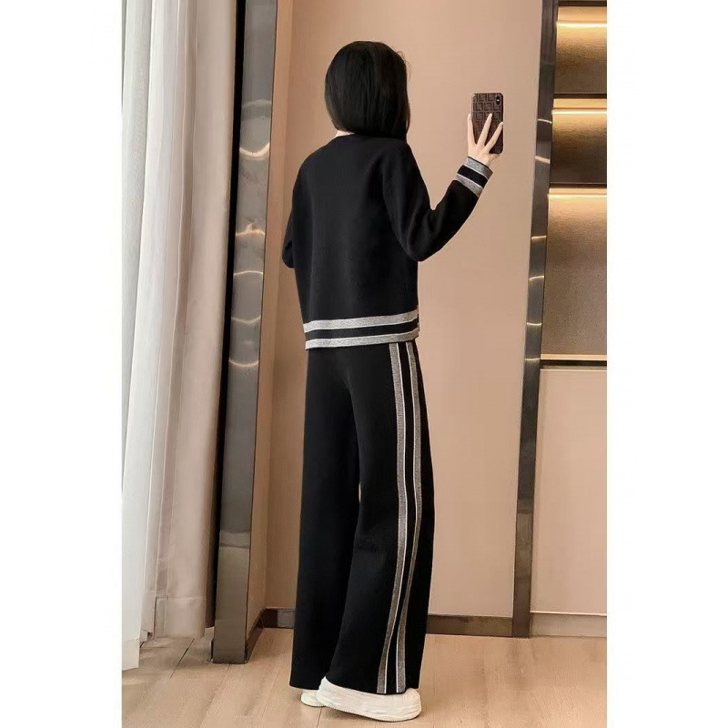 Early Autumn Women's Clothing Explosions Casual Western Style Sports suit Fashion Wear Commuter Two-Piece Set Early Autumn Women's Clothing Explosions Casual Western Style Sports suit Fashion Wear Commuter Two-Piece Set