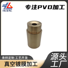 厂家金属饰品玩具PVD真空镀膜加工炫彩色玫瑰金电镀源头供应批发