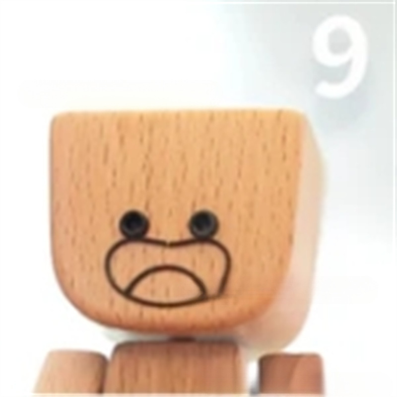 跨境 Shaking Feet Wooden Doll 木头人汽车装饰摆件摇摆晃动木头|undefined