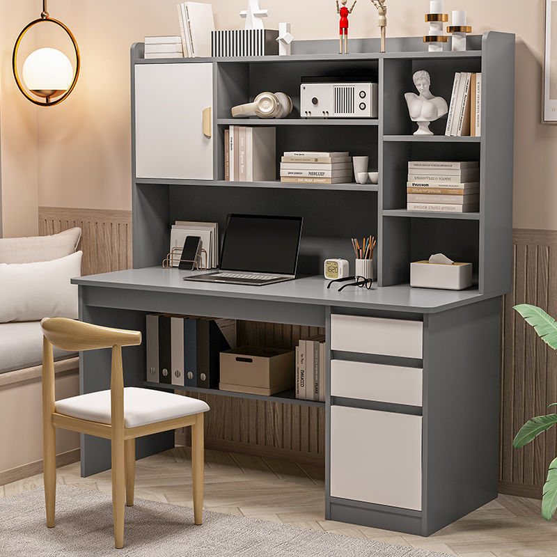 desk bookshelf one Bookcase household bedroom The computer table Desktop bedroom student study write Table On behalf of