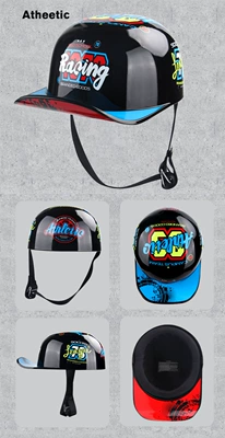 Motosiklet kaskı (dəbilqə) – Factory Electric Vehicle Helmet Men's - team-logo-m