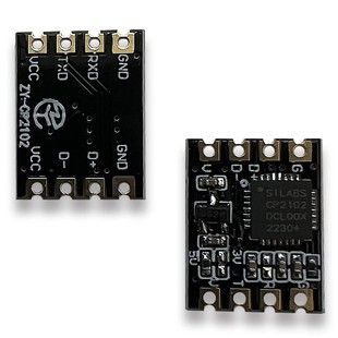 ZY CP2102 module USB to TTL serial port UART module brush machine download welding wire patch type sink gold plate
