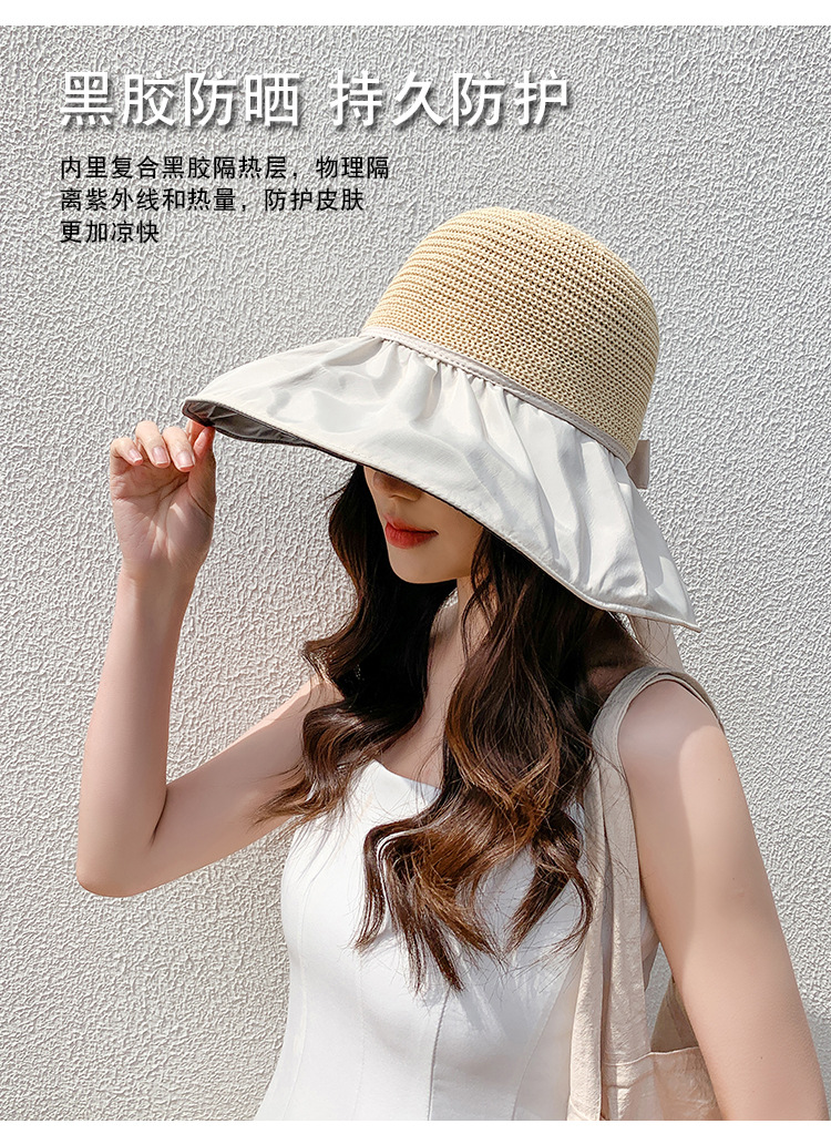 黑胶蝴蝶结盆帽-详情_03