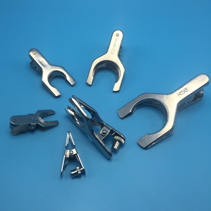 不锈钢球磨口夹12/18/28/35/40/50#球型接口夹不锈钢球形瓶烧瓶