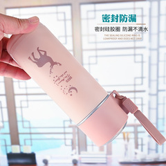 New Starry Deer Ins Style Cute Insulated Student Cups Children's Ad Promotion Water Cups Glass Gift
