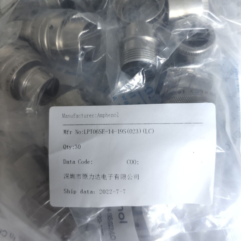 Amphenol LPT SEries Standard Ring Connector LPT06se-10-6s(027)(LC)