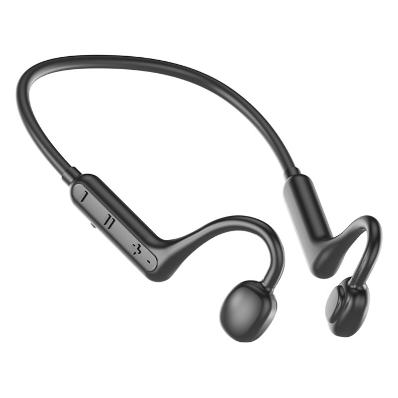 KS15 conducción ósea auricular Bluetooth cuello colgando deportes no en la oreja la conducción de aire auriculares estéreo de sonido regalo fábrica en stock