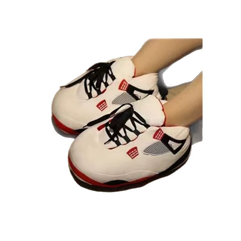 Тапочки Air Jordan демисезонные комфортные тёплые, размеры 36–44, тканевая или кожаная подошва
