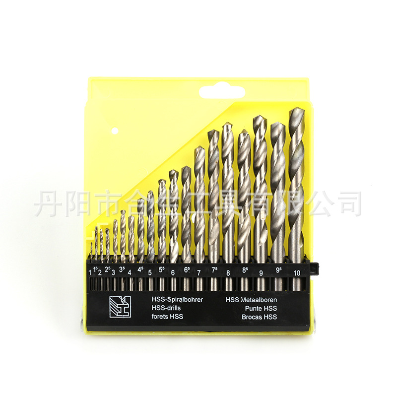 19pc本色塑盒装麻花钻 (1)