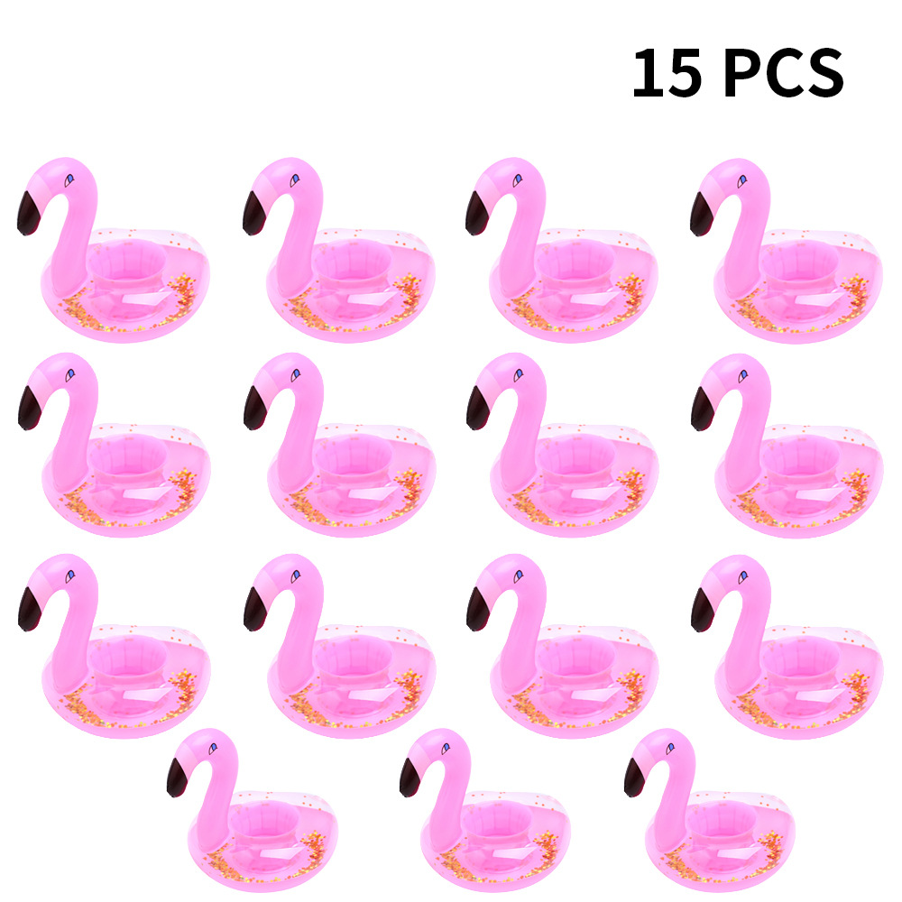 Sequin Flamingo Coasters (15 packs)
