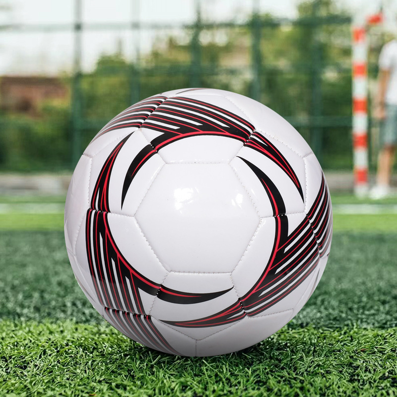 Set di palloni da calcio per allenamenti e partite studentesche, cuciti a macchina con loghi per i numeri 2, 3, 4 e 5._voghion.com