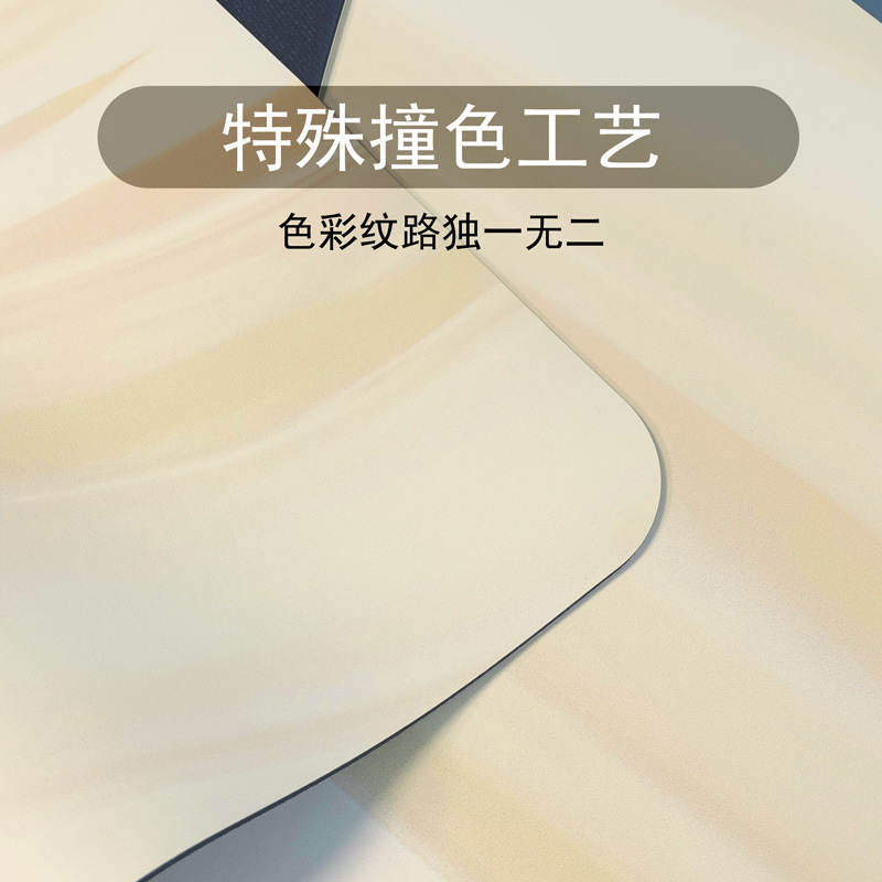 つや消しコントラストカラーPUゴムヨガマット滑り止め厚手スポーツマット屋外家庭用厚型メンズフィットネスマットカスタム|undefined