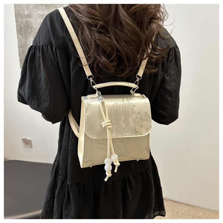 2024 New Style Fashion Design One Shoulder Crossbody Bag with Western Style, Pure Color, Fresh Underarm Texture_voghion.com