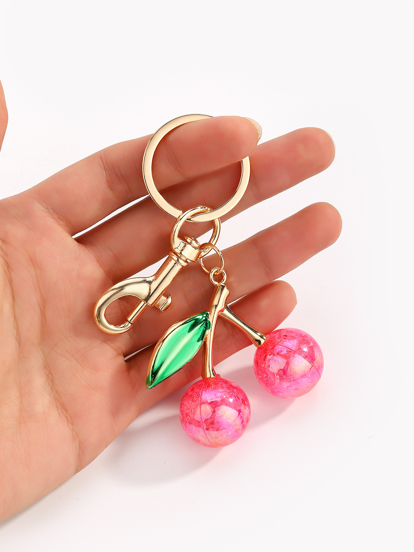 1 Piece Resin Cherry Bag Charms display picture 8