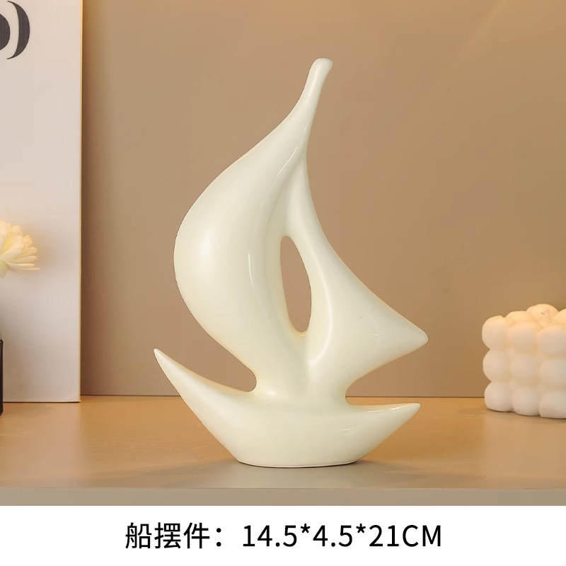 一帆风顺帆船摆件寓意好的家居好物办公室客厅酒柜电视柜装饰礼品|undefined