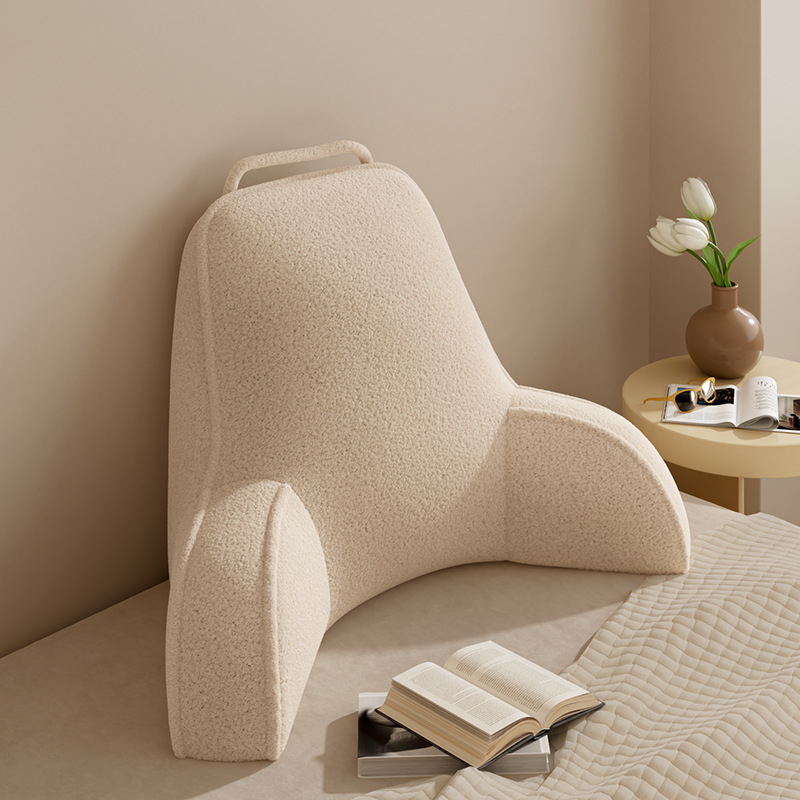 베개 없음 - 루프 벨벳 - 라이트 브라운