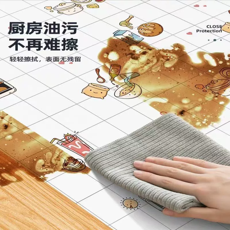 Marble waterproof heat-resistant thermometer, sticker, cooker, wallpapers, increased thickness