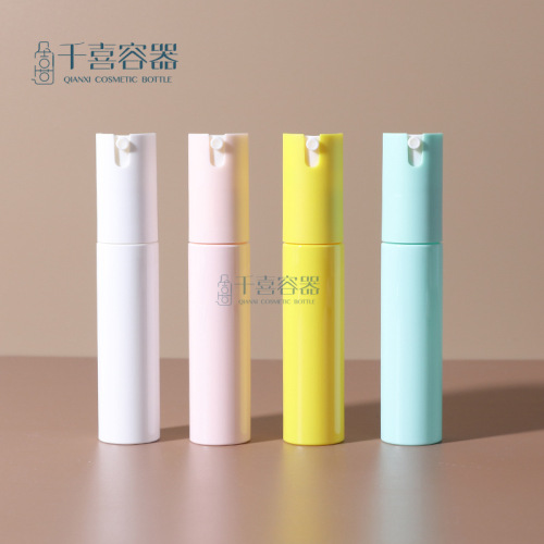18-tooth macaron color PET long-lasting fine mist spray bottle 30ml mosquito repellent spray bottle cosmetic lotion dispenser bottle