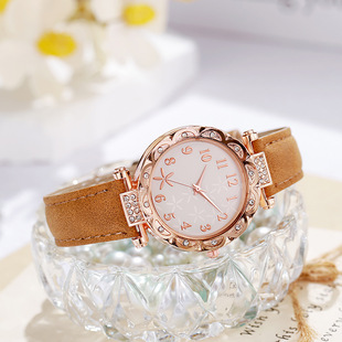 Female Student Korean Version Simple Fashion Trend Waterproof Casual Elegant Quartz Women's Watch Douyin Internet Celebrity Same Style Watch
