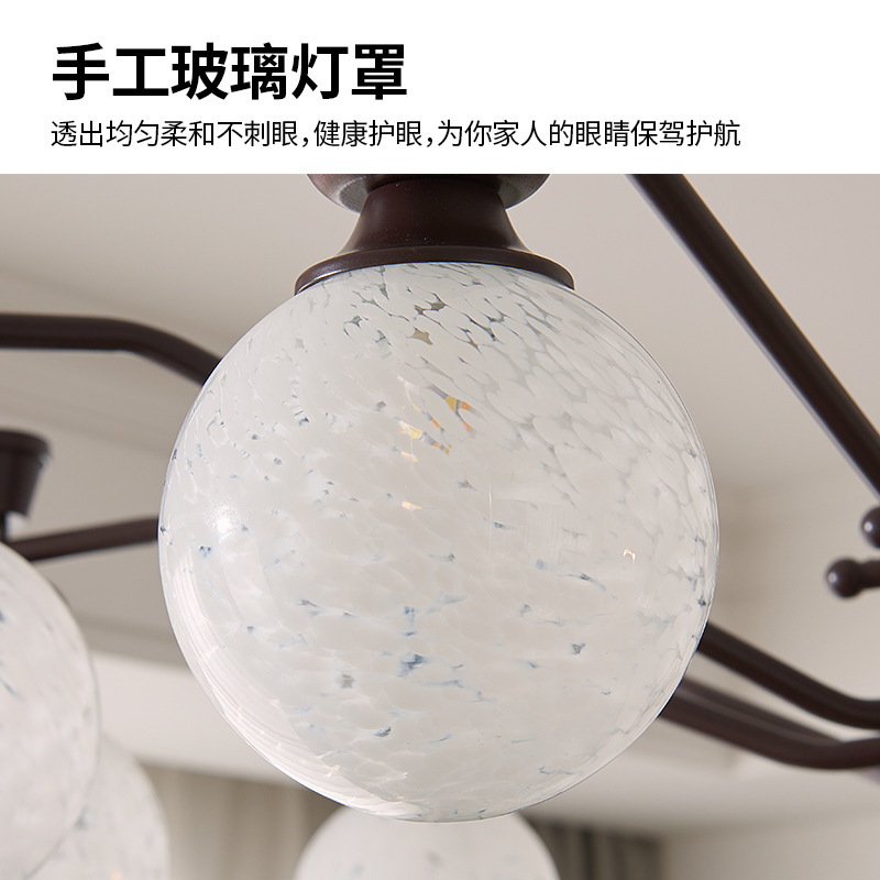 atmósfera china estilo americano nuevo estilo antiguo francés nuevo retro lámpara de luz doméstica lámpara de luz 2025 arte de sala de estar medieval avanzada