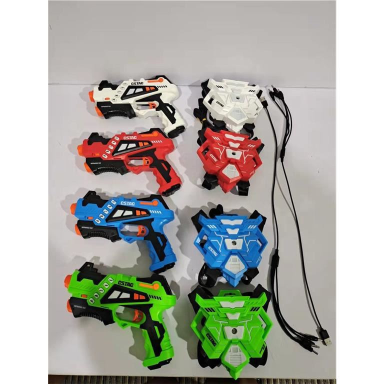 Cross-Border Smart Infrared Battle Toy Gun Set Children's Electric Remote Control Shooting Game Gun Boys Educational Toy Cross-Border Smart Infrared Battle Toy Gun Set Children's Electric Remote Control Shooting Game Gun Boys Educational Toy