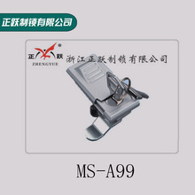 MS-A99厂家供应平面锁开关柜门锁配电箱锁推动锁浙江正跃