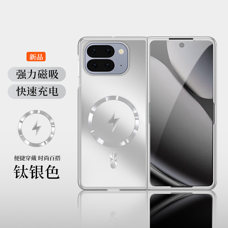 [Titanium Silver] Strong Magnetic Suction - Electroplated Matte - Anti-sweat and…