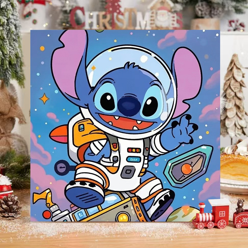 Disney DIY serie de animación de pintura al óleo digital Pokémon niños simple relleno de pintura al óleo fábrica al por mayor