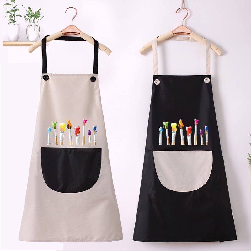 子供の絵画服防水幼稚園ノースリーブブラウスアート逆着用絵画子供親子エプロンカスタマイズ|undefined