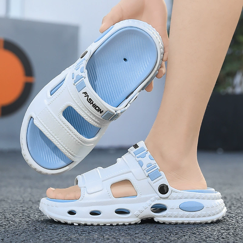 2025 новых летних уличных тапочек с нескользящей подошвой, водонепроницаемые, без отверстий