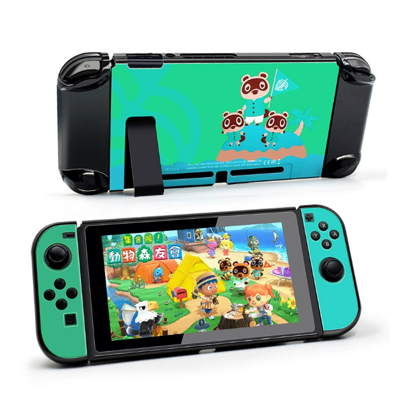 Защитный чехол для игровой консоли Nintendo Switch чехол по теме игры сменный цвет PC кристаллический чехол