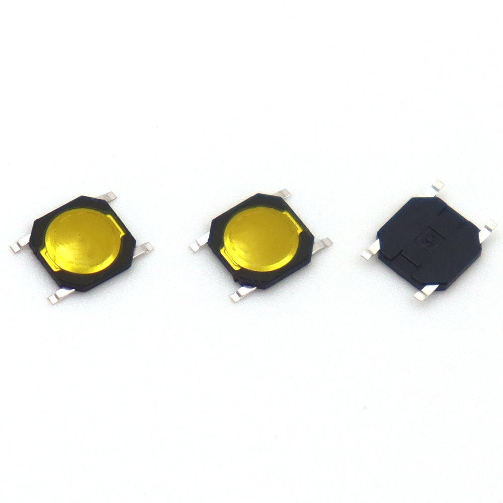 轻触按键触点开关4*4*0.8 四脚贴片防水开关5*5*0.8薄片正面按键