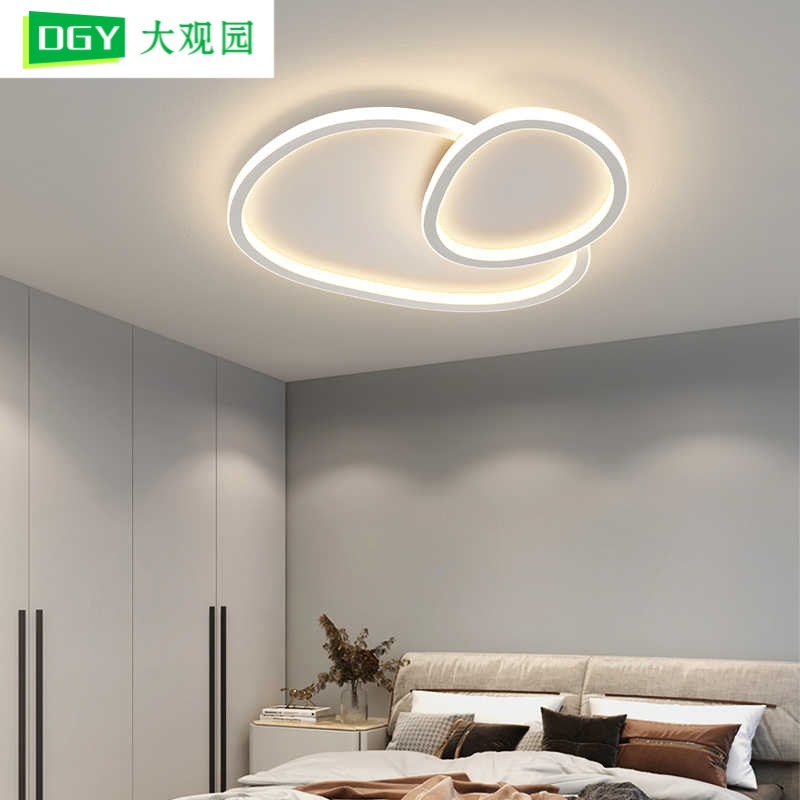 Luz de techo de la sala de estar moderna y minimalista led iluminación nórdica lámpara de dormitorio minimalista 270
